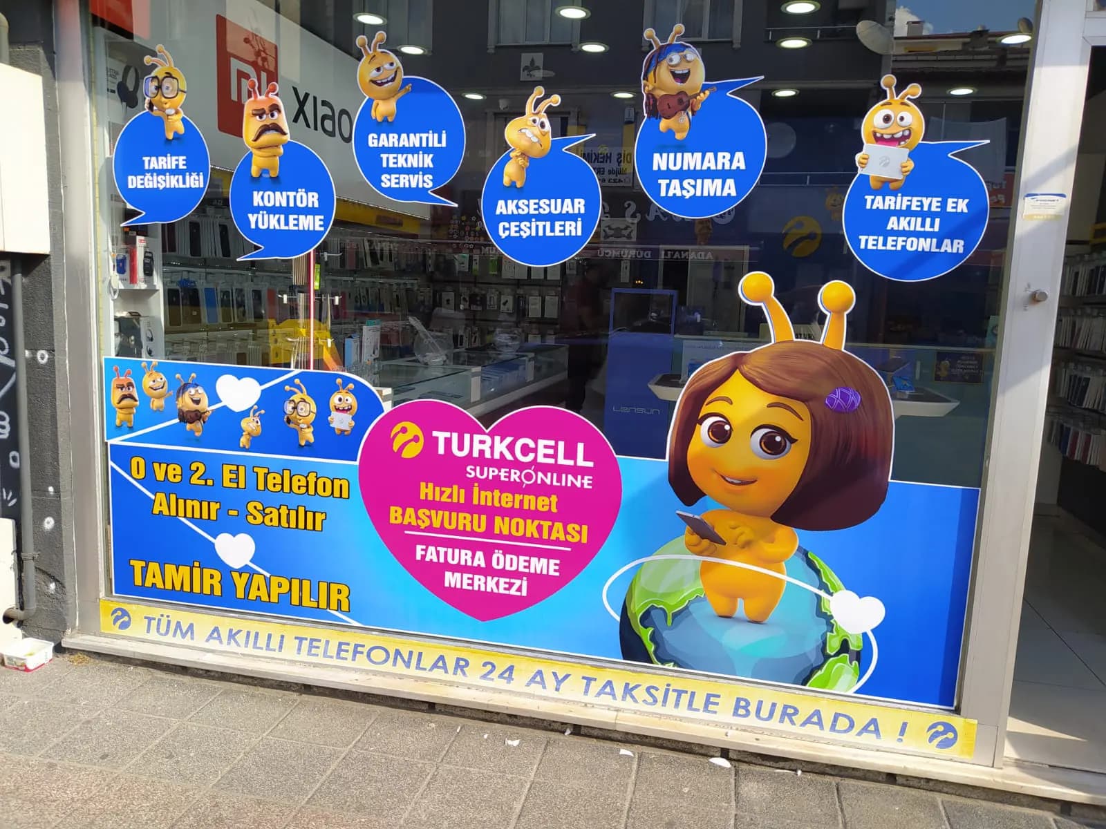 Taha Reklam dış cephe reklam uygulaması - Büyükçekmece, İstanbul