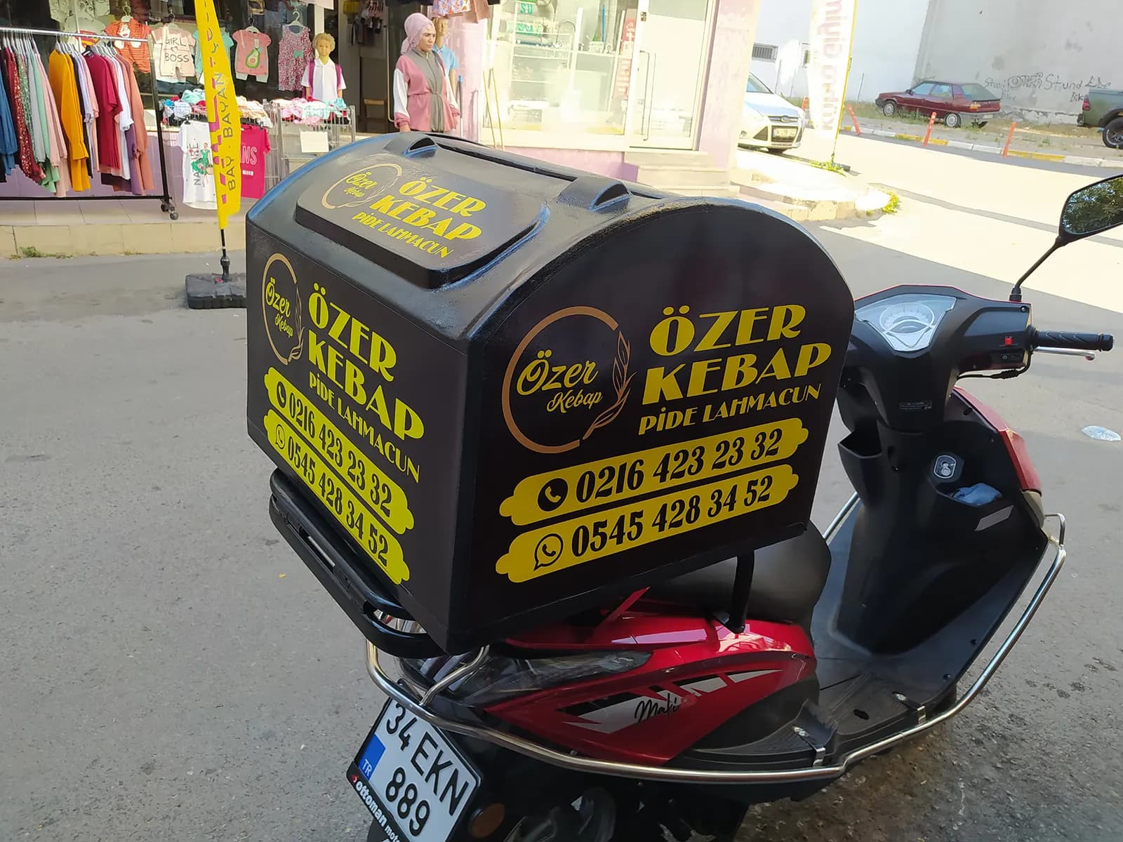 Taha Reklam araç kaplama uygulaması - Beşiktaş, İstanbul