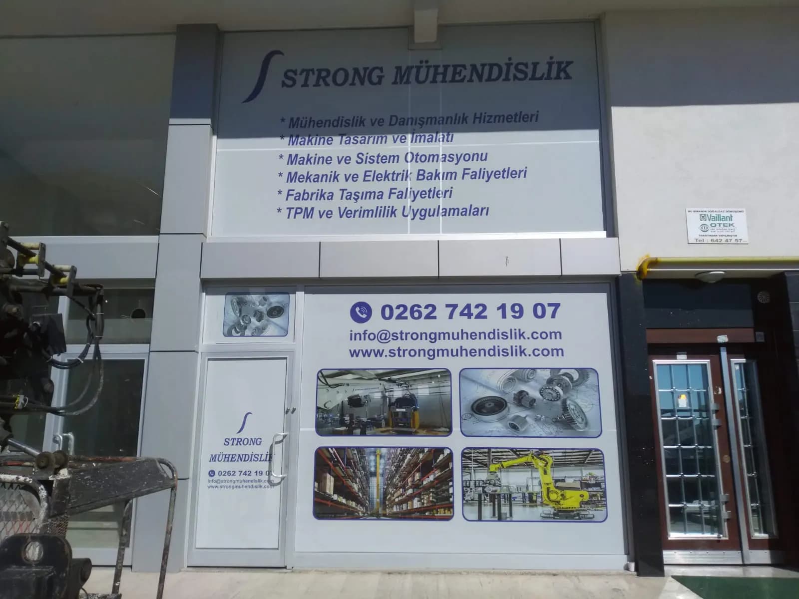 Taha Reklam dış cephe reklam uygulaması - Beykoz, İstanbul