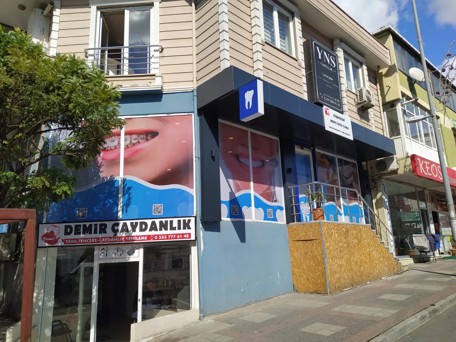 Taha Reklam dış cephe reklam uygulaması - Arnavutköy, İstanbul