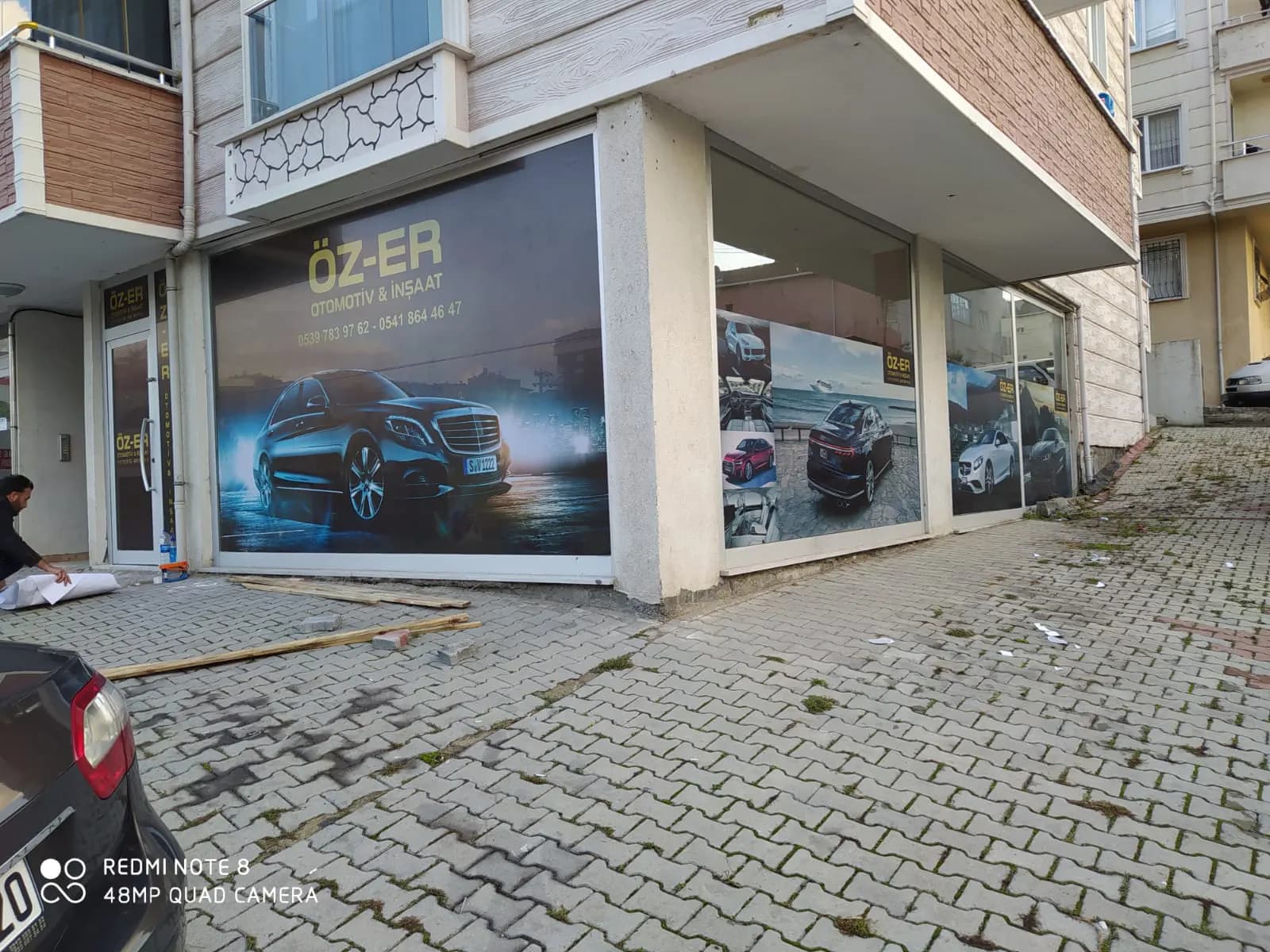 Taha Reklam dış cephe reklam uygulaması - Başakşehir, İstanbul